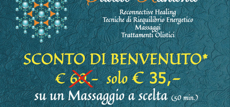 SCONTO DI BENVENUTO STUDIO KAHUNA SCONTO DI BENVENUTO STUDIO KAHUNA
